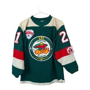 Vintage RYR Custom Minnesota Wild Hockey Jersey NHL Youth Large